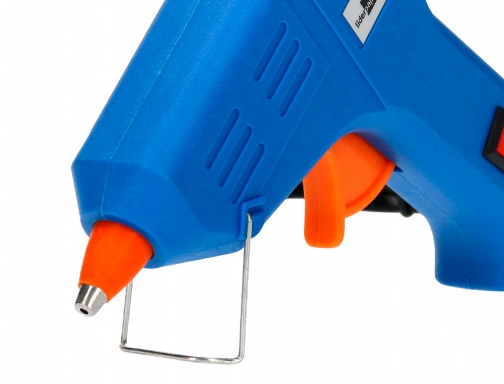 Pistola termofusible mini Liderpapel de 25w con gatillo dispensador y 2 barras 72440, imagen 5 mini
