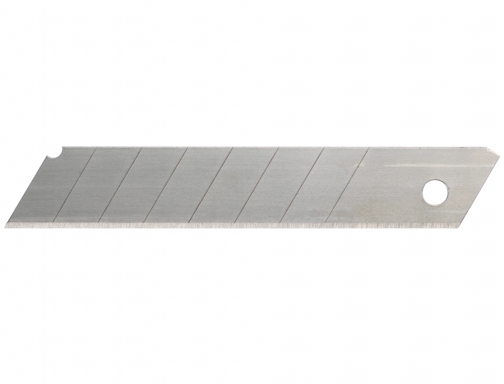 Repuesto cuter ancho de metal Q-connect 0,5x18 mm estuche de12 cuchillas KF10636, imagen 2 mini