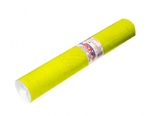 Rollo adhesivo Aironfix unicolor amarillo brillo 67007 rollo de 20 mt, imagen 2 mini