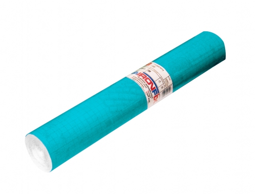 Rollo adhesivo Aironfix unicolor azul mate claro 67013 rollo de 20 mt, imagen 2 mini