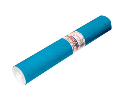 Rollo adhesivo Aironfix unicolor azul mate medio 67014 rollo de 20 mt, imagen 2 mini