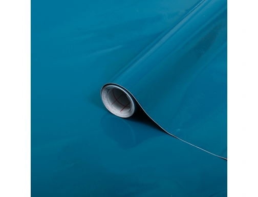 Rollo adhesivo D-c-fix azul petroleo ancho 45 cm largo 15 mt 200-3244, imagen 3 mini