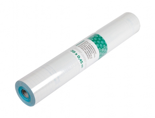 Rollo adhesivo Liderpapel transparente rollo de 0,45 x 20 mt 100 mc 59420, imagen 2 mini