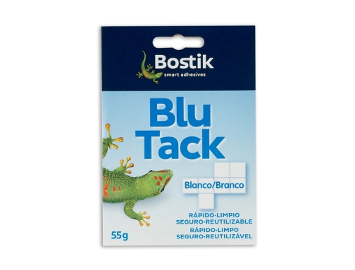 Sujetacosa masilla Bostik blu tack blanco cuarteado 1739, imagen 2 mini