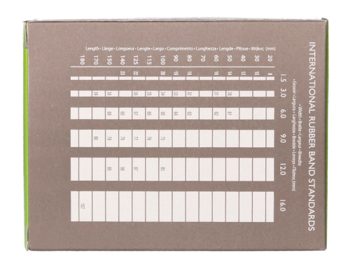 Bandas elasticas Q-connect 100 gr 125 x 9 mm numero 12,5 KF10596, imagen 3 mini