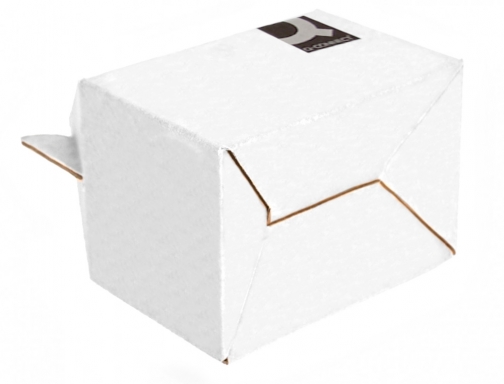 Caja maletin con asa Q-connect carton para envio y transporte 355x120x258 mm KF18477, imagen 4 mini