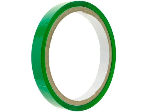 Cinta adhesiva Q-connect 66m x 9mm verde para cerrar bolsas KF10855, imagen 3 mini