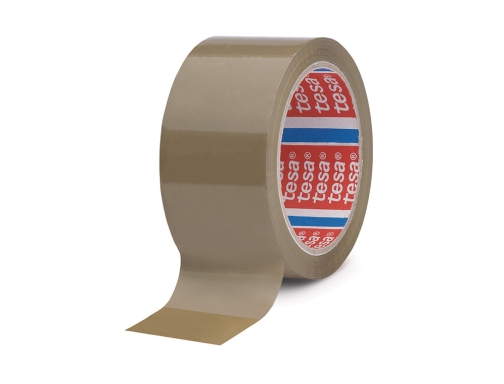 Cinta adhesiva Tesa marron pp 66 mt x 50 mm para embalaje 040890000606, imagen 3 mini