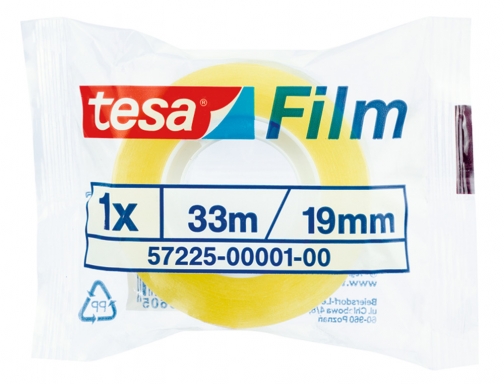 Celo, cinta adhesiva Tesa standard 33 mt x 19 mm transparente 57225, imagen 3 mini