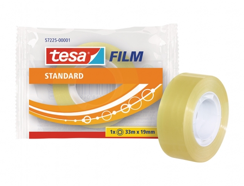 Celo, cinta adhesiva Tesa standard 33 mt x 19 mm transparente 57225, imagen 4 mini