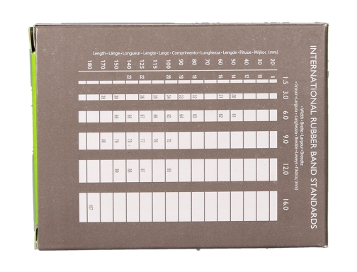 Gomillas elasticas Q-connect 100 gr 100x3 mm numero 34 KF10667, imagen 3 mini