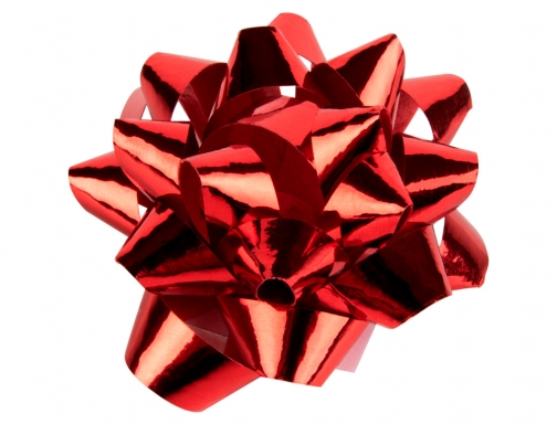 Lazos Liderpapel fantasia medianos color rojo metalizado 10357, imagen 2 mini