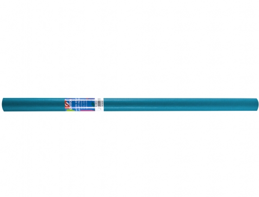 Papel kraft Liderpapel azul turquesa rollo 5x1 mt 75396, imagen 2 mini
