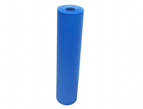 Papel kraft verjurado Liderpapel azul ancho 1 mt longitud 150 mt gramaje 68198, imagen 2 mini