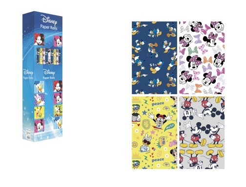 Papel de regalo Basika disney rollo ancho 100 cm longitud 3 m 01041001 , infantil, imagen 3 mini