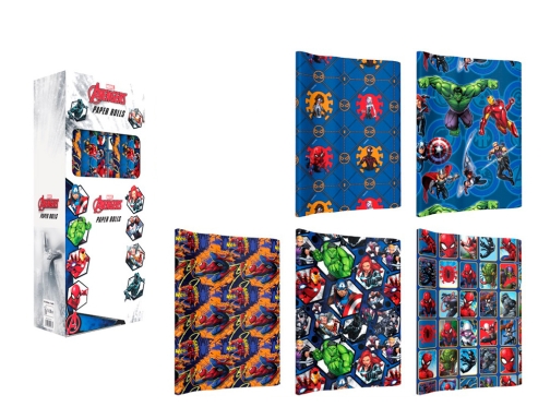 Papel de regalo Basika marvel rollo de 70 x 200 cm 60 01017018 , infantil, imagen 5 mini