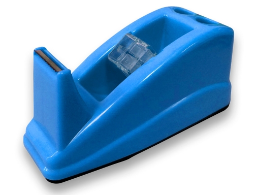 Portarrollo sobremesa Q-connect plastico para cinta de 33 mt color azul 135x58x60 KF11387, imagen 2 mini