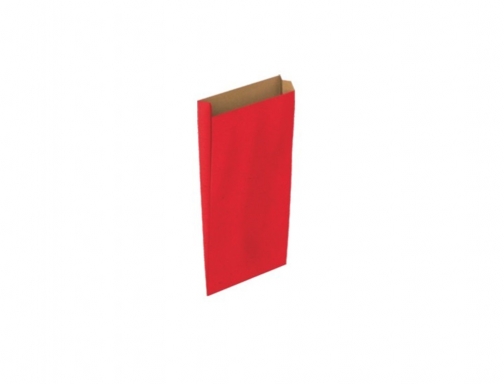 Sobre papel Basika kraft rojo con fuelle xxs 100x200x30 mm paquete de 02016002, imagen 2 mini