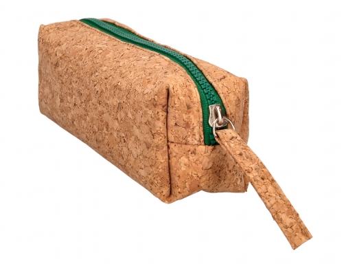 Bolso escolar Liderpapel portatodo corcho rectangular cremallera de color 185x55x70 mm 165934, imagen 5 mini