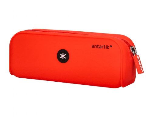 Bolso escolar portatodo Antartik silicona rectangular colores surtidos intensos TK57, imagen 3 mini