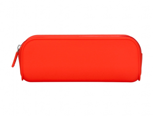 Bolso escolar portatodo Antartik silicona rectangular colores surtidos intensos TK57, imagen 4 mini
