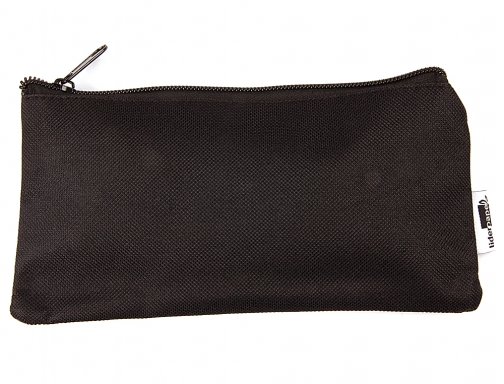 Bolso escolar portatodo Liderpapel estrecho negro 200x60 mm 75016, imagen 2 mini