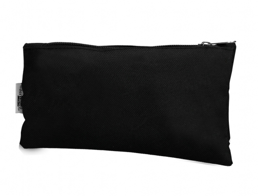 Bolso escolar portatodo Liderpapel estrecho negro 200x60 mm 75016, imagen 3 mini