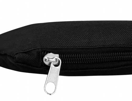 Bolso escolar portatodo Liderpapel estrecho negro 200x60 mm 75016, imagen 5 mini