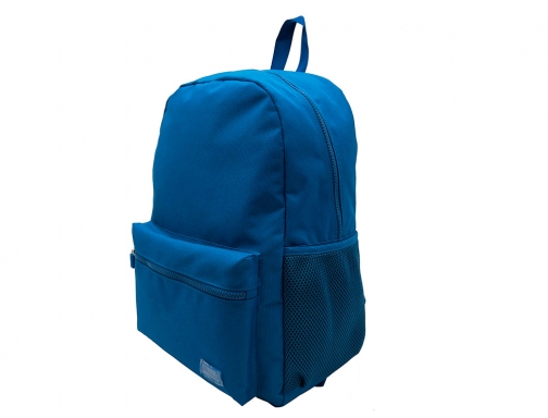 Cartera Liderpapel mochila bol sillo lateral elastico color azul marino 400x125x300 169454, imagen 3 mini