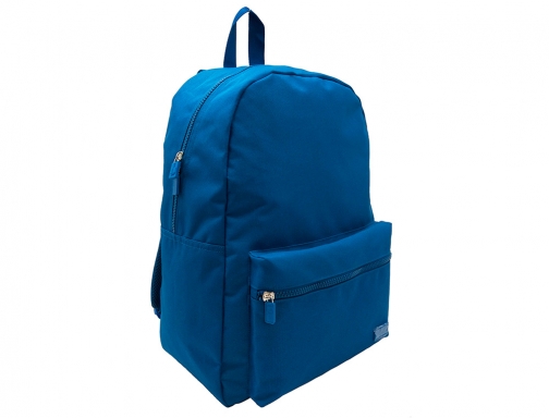 Cartera Liderpapel mochila bol sillo lateral elastico color azul marino 400x125x300 169454, imagen 5 mini