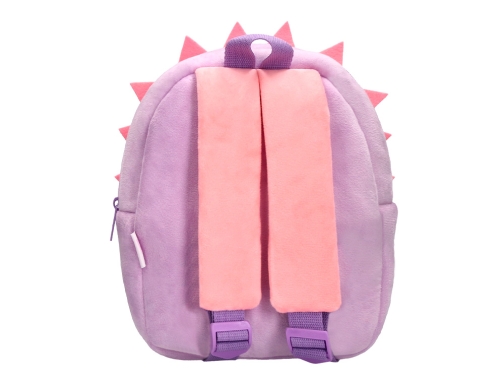 Cartera preescolar Liderpapel mochila infantil peluche erizo 260x100x240 mm 169255, imagen 4 mini