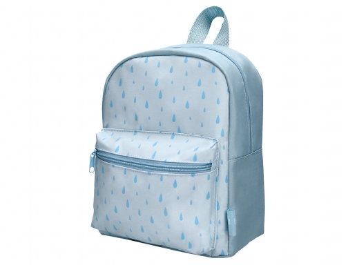 Cartera preescolar Liderpapel mochila infantil diseo azul 250x115x210 mm 169399, imagen 3 mini