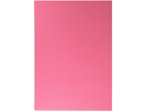 Carton ondulado Liderpapel 50 x 70cm 320g m2 rosa 37638, imagen 2 mini