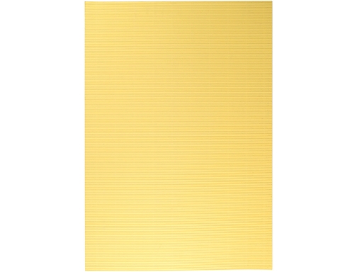 Carton ondulado Liderpapel 50 x 70cm 320g m2 amarillo 37641, imagen 2 mini