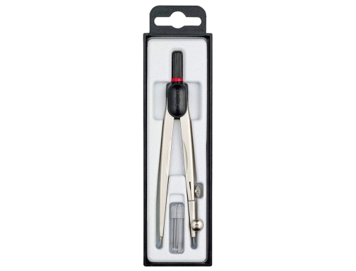 Compas Rotring compact universal ajuste rapido radio 13 cm circunferencia 32 cm S0676530, imagen 2 mini