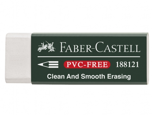 Goma de borrar Faber-Castell para lapiz unidad 188121, imagen 2 mini