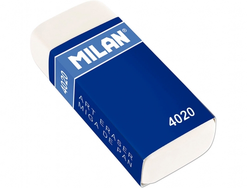 Goma de borrar Milan 4020 miga de pan blister de 2 unidades BMM9232, imagen 3 mini