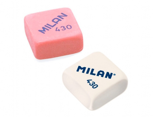Goma de borrar Milan 430 blister de 4 unidades BMM9215, imagen 4 mini