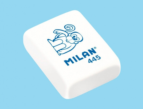 Goma de borrar Milan 445 blister de 5 unidades BMM9222, imagen 2 mini