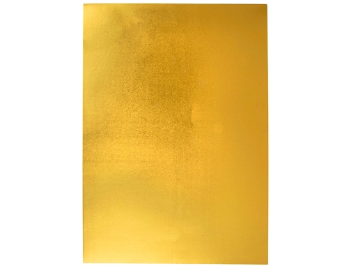 Goma eva Liderpapel 50x70 cm espesor 2 mm metalizada oro 79228, imagen 2 mini