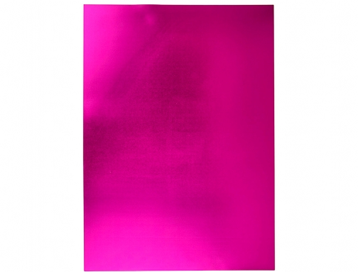 Goma eva Liderpapel 50x70 cm espesor 2 mm metalizada rosa 79231, imagen 2 mini