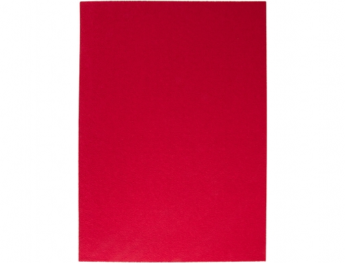 Goma eva Liderpapel 50x70cm 60g m2 espesor 2mm textura toalla rojo 75128, imagen 2 mini