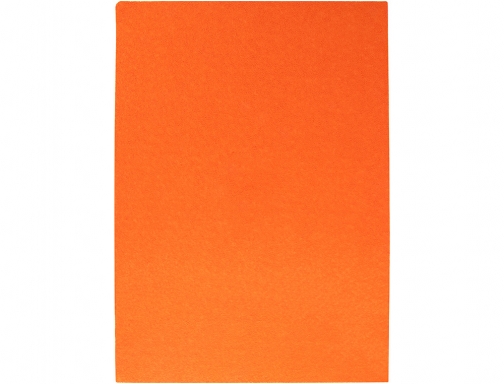 Goma eva Liderpapel 50x70cm 60g m2 espesor 2mm textura toalla naranja 75131, imagen 2 mini