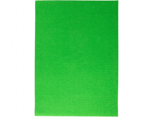 Goma eva Liderpapel 50x70cm 60g m2 espesor 2mm textura toalla verde 75133, imagen 2 mini