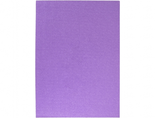 Goma eva Liderpapel 50x70cm 60g m2 espesor 2mm textura toalla lila 75136, imagen 2 mini
