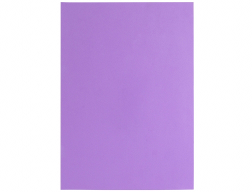Goma eva Liderpapel Din A4 60g m2 espesor 1,5mm violeta paquete de 78490, imagen 2 mini