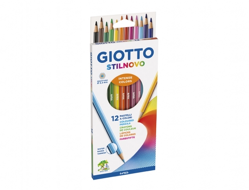 Lapices de colores Giotto stilnovo 12 colores unidad F256500, imagen 3 mini