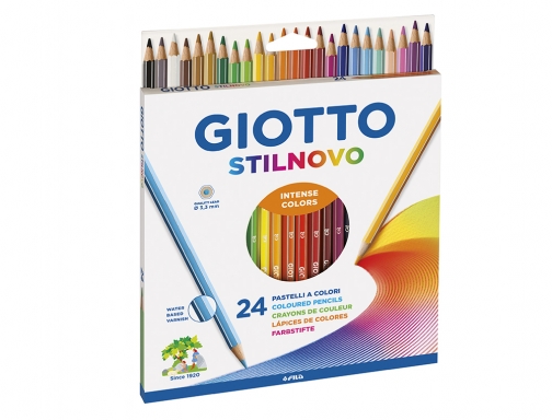 Lapices de colores Giotto stilnovo 24 colores unidad F256600, imagen 3 mini