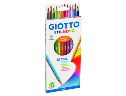 Lapices de colores Giotto stilnovo skin tones caja de 12 colores surtidos F257400, imagen 2 mini