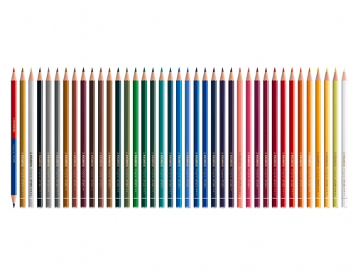 Lapices de colores Stabilo acuarelables original arty estuche de metal de 24 8774-6, imagen 5 mini